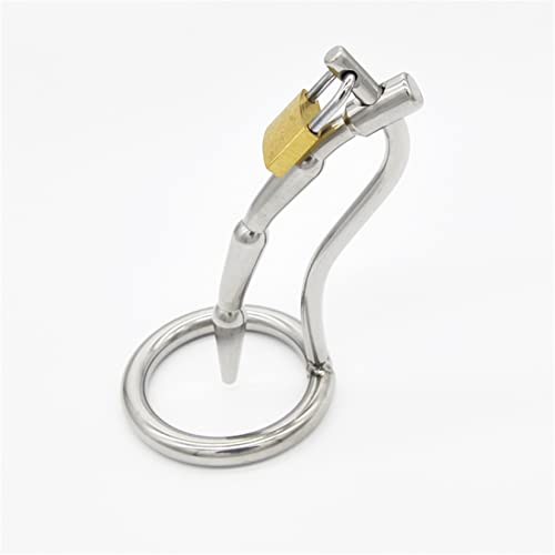 Hrekssi Keuschheitsgürtel für Männer,Edelstahl Keuschheitskäfig Herren Zwangsdilator, Peniskäfig mit Metall Hohl Harnröhren-Dilator Cock Cage SM Bondage Sexspielzeug Männer Keuschheit für ihn,50mm Hrekssi Keuschheitsgürtel für Männer,Edelstahl Keuschheitskäfig Herren Zwangsdilator, Peniskäfig mit Metall Hohl Harnröhren-Dilator Cock Cage SM Bondage Sexspielzeug Männer Keuschheit für ihn,50mm von Hrekssi
