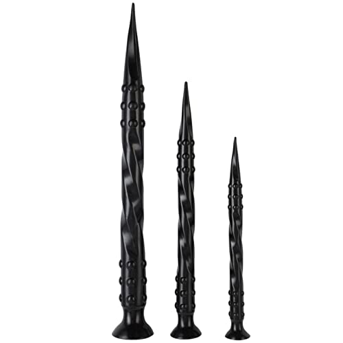 Hrekssi Super Lang Silikon Anal Plug Butt Plug S/M/L Prostata Massage Anus Dilatator Masturbation G-Punkt Stimulation Anal Dildo Analplugs Sexspielzeug für Erfahrene Männer Frauen Homosexuell,S,Black Hrekssi Super Lang Silikon Anal Plug Butt Plug S/M/L Prostata Massage Anus Dilatator Masturbation G-Punkt Stimulation Anal Dildo Analplugs Sexspielzeug für Erfahrene Männer Frauen Homosexuell,S,Black von Hrekssi