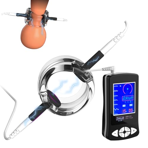 Sexuelle Elektrostimulation Penisring Hodenring mit Host Elektroschock Extreme Hodensack Elektrosex Weiches Silikon Cockringe Reizstromgeräte BDSM Bondage Sexspielzeug für Männer,Clear Sexuelle Elektrostimulation Penisring Hodenring mit Host Elektroschock Extreme Hodensack Elektrosex Weiches Silikon Cockringe Reizstromgeräte BDSM Bondage Sexspielzeug für Männer,Clear von Hrekssi