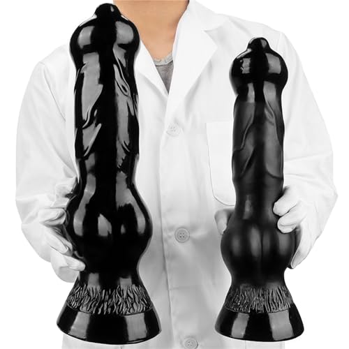 Silikon Wolf Hund Penis Dildos Tierisches S/M/L Realistischer Tier Dildo mit Saugnapf Analdildo Butt Plug Analplug Anus Dilatator G-Spot Stimulation Prostata Massage SexSpielzeug für Männer Frauen,L Silikon Wolf Hund Penis Dildos Tierisches S/M/L Realistischer Tier Dildo mit Saugnapf Analdildo Butt Plug Analplug Anus Dilatator G-Spot Stimulation Prostata Massage SexSpielzeug für Männer Frauen,L von Hrekssi