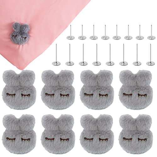 Hrippy Duvet Clips Set 8pcs Grau Cartoon Form Nicht-schlupf-befestigungsdecke Greifer Für Bettlaken Quilt Fixing von Hrippy