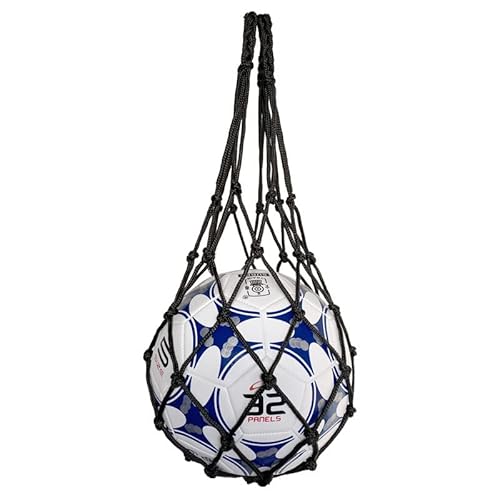Hrlace 1 Stück Basketball Netz Tasche Ballnetz Tragbare Fußball-Netztasche Netzbeutel Groß Ballsack Sports Mesh Tasche with Kordelzug für Volleyball, Basketball, Stadion & Strand Schwarz Hrlace 1 Stück Basketball Netz Tasche Ballnetz Tragbare Fußball-Netztasche Netzbeutel Groß Ballsack Sports Mesh Tasche with Kordelzug für Volleyball, Basketball, Stadion & Strand Schwarz von Hrlace