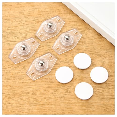 Hrlace 4 Stück Kugelrollen Möbelrollen Selbstklebende Transportrollen 360-Grad-Kugelrollen Klebstoff Universal Räder Rollenrad für kleine Möbel Küchenutensilien Mülltonnenbox Waren Transparent #1 Hrlace 4 Stück Kugelrollen Möbelrollen Selbstklebende Transportrollen 360-Grad-Kugelrollen Klebstoff Universal Räder Rollenrad für kleine Möbel Küchenutensilien Mülltonnenbox Waren Transparent #1 von Hrlace