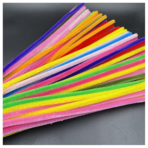 Hrlace Pfeifenreiniger zum Basteln Bunt Chenilledraht Chenille-Stiele Lang 30cm X 6mm Pfeifenputzer Pipe Cleaner für DIY Handwerk Projekte Blumen Kunstprojekte Dekorationen Regenbogenfarben 600 Stück Hrlace Pfeifenreiniger zum Basteln Bunt Chenilledraht Chenille-Stiele Lang 30cm X 6mm Pfeifenputzer Pipe Cleaner für DIY Handwerk Projekte Blumen Kunstprojekte Dekorationen Regenbogenfarben 600 Stück von Hrlace