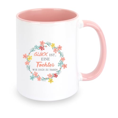 Geschenk Für Tochter Tasse Geschenk Für Tochter Geschenke Von Mama Papa Tochter Geschenk Weihnachts Für Töchter Geschenke Für Meine Tochter Geburtstagsgeschenk Für Tochter (Rosa) von Hroanc