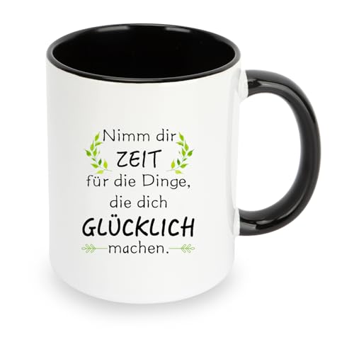 Mutmacher Geschenk Tasse Geschenk Motivationsgeschenke Positive Geschenke Aufmunterung Geschenke Geschenk Beste Freundin Geburtstag Weihnachtsgeschenke Für Frauen Männer (Schwarz) von Hroanc