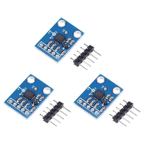 Hrtyvhin 3PCS GY-61 ADXL335 TRIAXial Analog Output Accelerometermodul Angular Transducer Accelerometer Winkeltransducer Hrtyvhin 3PCS GY-61 ADXL335 TRIAXial Analog Output Accelerometermodul Angular Transducer Accelerometer Winkeltransducer von Hrtyvhin