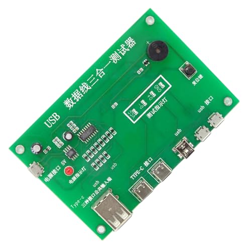 Hrtyvhin Tragbare USB Kabel Testermodul USB Datenkabelanalyse Für Effiziente Ladelinientests Und Sicherheitsversicherungen von Hrtyvhin