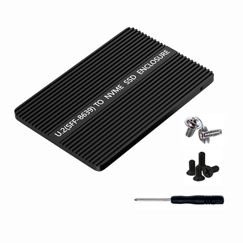 Hrtyvhin SFF-8639 Zu NVME Solid Disk Gehege Für 2 5 Zoll Für Die Computeradapterplatine Mit Aluminiumbox Haltbarkeit von Hrtyvhin