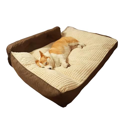 Hruile Großes Hundebett, Sofa, bequeme Haustiermatratze, Matte, waschbar, langlebig, Schlafkissen, flauschiges Haustier-Sofa-Kissen mit rutschfester Unterseite, für mittelgroße bis große Hunde (52 x Hruile Großes Hundebett, Sofa, bequeme Haustiermatratze, Matte, waschbar, langlebig, Schlafkissen, flauschiges Haustier-Sofa-Kissen mit rutschfester Unterseite, für mittelgroße bis große Hunde (52 x von Hruile
