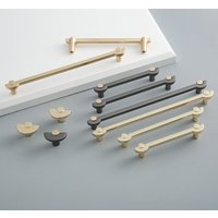 3, 75 "' 5 7, 55 Gold Türgriff Schubladengriffe Griffe Kommode Küche Knäufe Schrank Moderner Hardware 96 128 192 Mm von Hryxhardware