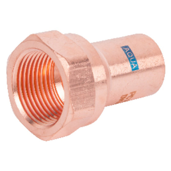 HS - Übergang V-Press Copper AQUAGAS IG, 22mm x 1/2" von Hs