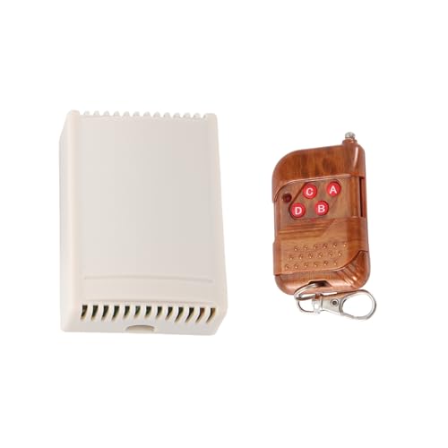 Hsdubygr Universeller Drahtloser Fernbedienungsschalter DC12V 4CH-Relaisempfängermodul mit 4-Kanal-RF-Fernbedienung 433 MHz Sender Hsdubygr Universeller Drahtloser Fernbedienungsschalter DC12V 4CH-Relaisempfängermodul mit 4-Kanal-RF-Fernbedienung 433 MHz Sender von Hsdubygr