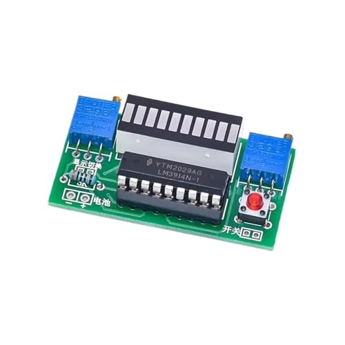 1 stück LM3914 10 Segment 3,7 V Lithium 12 V Batterie Kapazität Anzeige Modul Power Level Tester Display Elektronische DIY Kits 1 stück LM3914 10 Segment 3,7 V Lithium 12 V Batterie Kapazität Anzeige Modul Power Level Tester Display Elektronische DIY Kits von HsePank