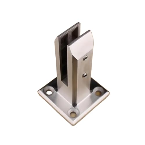 1PC 304 Edelstahl Klemme Glas Panel Pool Zaun Treppe Geländer Deck Boden Montieren Balustrade Halterung von HsePank