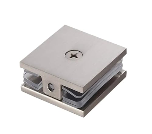1PC Einfach Installieren Glas Clamp Hardware Platz U-Clamp Badezimmer Befestigung(Brushed) von HsePank