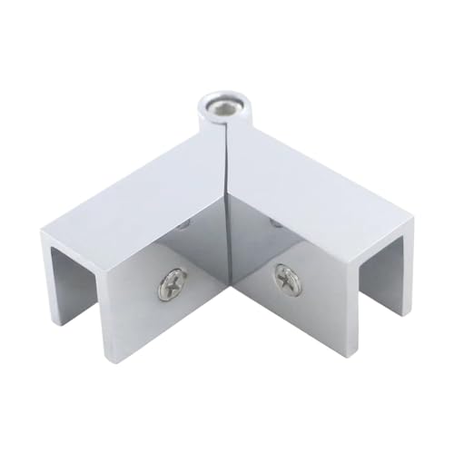 1PC Glas Befestigungs Clip Ecke Nut Klemme 90-180 Grad Stecker Scharnier Dusche Tür Halterung for 8-12mm Hardware(Chrome) von HsePank
