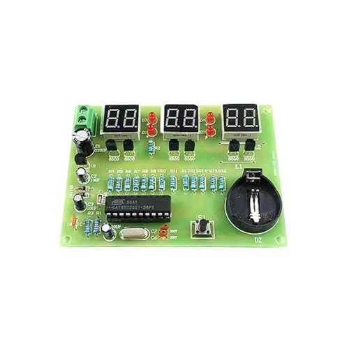 1pc DIY Kits AT89C2051 Elektronische Uhr Digital Rohr Display Suite Elektronische Modul Teile Und Komponenten DC 9V - 12V von HsePank