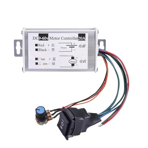 1pc PWM DC Motor Stufenlose Geschwindigkeit Controller 12V 24V 60V MAX 20A Puls WidthModulator Regulierung Schalter 1pc PWM DC Motor Stufenlose Geschwindigkeit Controller 12V 24V 60V MAX 20A Puls WidthModulator Regulierung Schalter von HsePank