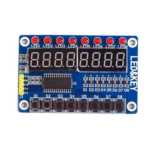 1pc TM1638 Modul Schlüssel Display For8-Bit Digital Rohr 8-Bit 1pc TM1638 Modul Schlüssel Display For8-Bit Digital Rohr 8-Bit von HsePank
