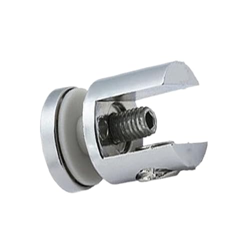 1pc Zink-Legierung Glas Klemme Halterung Chrom Fertig Regale Unterstützung for 10-12mm(K820-10) von HsePank