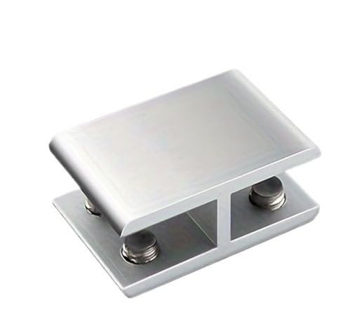 HsePank 4 stücke Einstellbare Aluminium Glas Klemmen 10-12mm Unterstützung 180 ° Swivel for Regale HsePank 4 stücke Einstellbare Aluminium Glas Klemmen 10-12mm Unterstützung 180 ° Swivel for Regale von HsePank