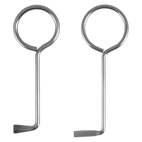 2 Stück Profi Dietrich Set, Buntbartschlüssel Universal für Buntbart Zimmertüren, Universalschlüssel Schlüsseldienst Türöffner Schlüssel für Bunt Bart Schloss Türschloss Öffner Türöffnungswerkzeug von HsentimenH