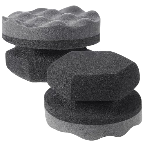 Hshenjhu 2 Stück Tire Dressing Applicator Pad, Reifenglanz Wachs Applikator Pad, Reifenglanz Applikator Bürste, zum Auftragen von Reifenglanz, Dressing aus Vinylkautschuk und Zierzubehör Hshenjhu 2 Stück Tire Dressing Applicator Pad, Reifenglanz Wachs Applikator Pad, Reifenglanz Applikator Bürste, zum Auftragen von Reifenglanz, Dressing aus Vinylkautschuk und Zierzubehör von Hshenjhu