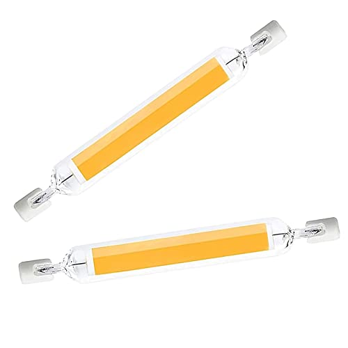 R7S LED 118mm, 20W R7S LED Dimmbar Lampen Ersetzt 200W Halogenlampen, LED R7S Lampen 4500K Naturweiß 2000LM, ohne Flackern, R7S LED Glühbirne, 2er Pack von Hsientpe