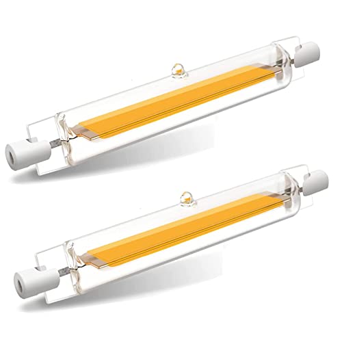 R7S LED 118mm, 20W R7S LED Dimmbar Lampen Ersetzt 200W Halogenlampen, LED R7S Lampen Naturweiß 4500K 2000LM,R7S LED Glühbirne Ohne Flackern,2er Pack von Hsientpe