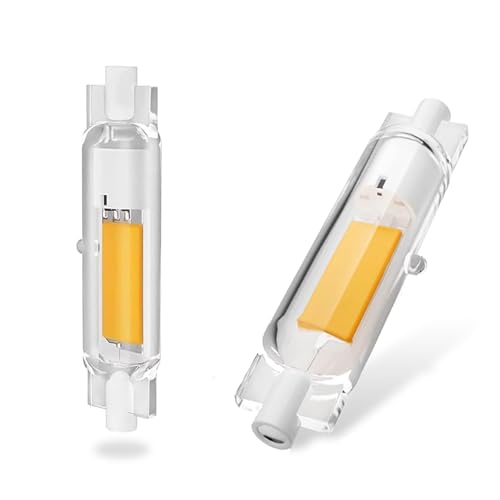 R7S LED 78mm Dimmbar, LED R7S 78mm 20W Ersatz für Halogenstab 200W,Stab Warmweiß 3000K 2000LM, Kein Flackern, 360°Abstrahlwinke, 2er Pack von Hsientpe