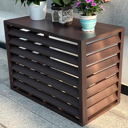Hsivtns Wärmepumpe Verkleidung Klima Sichtschutz Abdeckung für Außengeräte Klimaanlage Aluminium Klimaanlagen Abdeckung Mülltonnenbox Gartenbox Schutzgitter Verkleidung Hsivtns Wärmepumpe Verkleidung Klima Sichtschutz Abdeckung für Außengeräte Klimaanlage Aluminium Klimaanlagen Abdeckung Mülltonnenbox Gartenbox Schutzgitter Verkleidung von Hsivtns