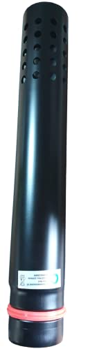 HST Kaminhaube Durchmesser 80 mm I Schwarzer Regenhut mit Dichtung 50 cm lang I Regenhaube für das Kaminrohr, Schornstein I Ofenrohr-Zubehör HST Kaminhaube Durchmesser 80 mm I Schwarzer Regenhut mit Dichtung 50 cm lang I Regenhaube für das Kaminrohr, Schornstein I Ofenrohr-Zubehör von HST Sicherheitstechnik