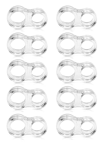 Hsthe Sea 10 Stück Silikon Türklinke Puffer Schutzpuffer Türgriff Puffer Türstopper Transparent Türgriff Schutz Türgriff Fenstergriff von Hsthe Sea
