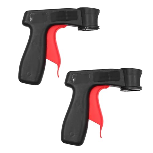 Hsthe Sea 2er-Pack Sprühdosengriffe, Universal-Pistolengriffe, Original-Pistolengriffe, Sprühgriffe, Pistolengriffe, Sprühdosen-Werkzeuge, Pistolengriffe für Sprühdosen, Sprühdosengriff-Haltergriffe von Hsthe Sea