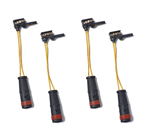 Hsthe Sea 4Pcs Bremsbelagverschleißsensor vorne/hinten 2205400717 2205400617 2115401717 1695401617 Fit für W220 W211 W245 W169 von Hsthe Sea