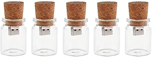 Hsthe Sea 5 Pack 4 GB süßes Flash-Laufwerk USB 2.0-Vorratsgläser Einzigartige Box Glasgefäßflasche und Cork Memory Stick Pen Drive Hochzeitsgeschenk Elektronik Fancy Hsthe Sea 5 Pack 4 GB süßes Flash-Laufwerk USB 2.0-Vorratsgläser Einzigartige Box Glasgefäßflasche und Cork Memory Stick Pen Drive Hochzeitsgeschenk Elektronik Fancy von Hsthe Sea