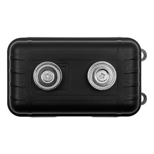 Hsthe Sea Schlüsselversteck für Draußen, Schlüssel Magnetbox Wasserdichter Magnetisches Schlüsselversteck Verstecken Sie Einen Schlüssel im Freien für Schlüssel USB Autoaufbewahrung (Schwarz) von Hsthe Sea