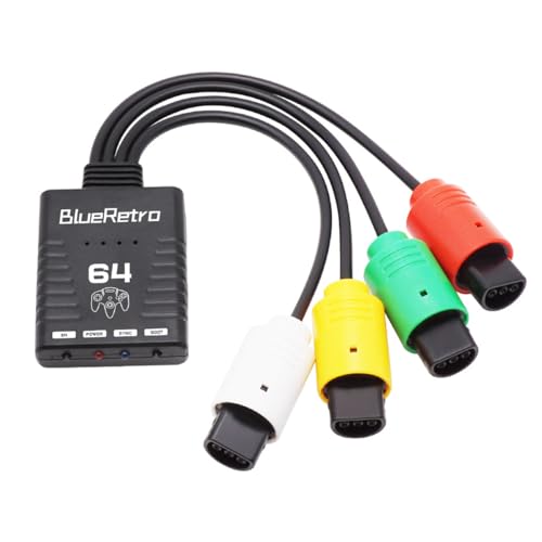 Hsthe Sea N64 Wireless Controller Adapter Konverter Unterstützung 4 Bluetooth Griffe Für Switch Pro Wii PS3 PS5 Controller Hsthe Sea N64 Wireless Controller Adapter Konverter Unterstützung 4 Bluetooth Griffe Für Switch Pro Wii PS3 PS5 Controller von Hsthe Sea