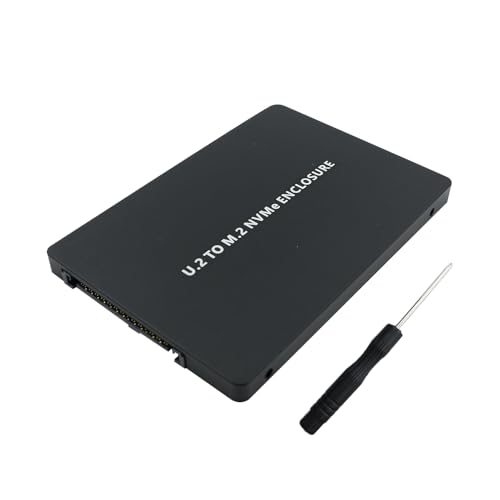Hsthe Sea NVMe Adapter M-Key M.2 auf U.2 Karte SFF8639 Kompatibel mit PCIe 3.0 4.0 NVMe AHCI SSD - Schwarz von Hsthe Sea