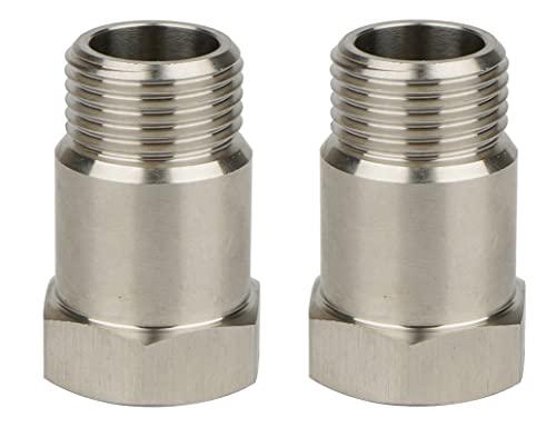 Hsthe Sea Sauerstoffsensor Adapter, 2 Stück 35 mm M18 * 1,5 Universal Check Engine Light Eliminator Adapter O2 Sauerstoffsensor Spacer Extender Isolator für Auspuffanlagen Hsthe Sea Sauerstoffsensor Adapter, 2 Stück 35 mm M18 * 1,5 Universal Check Engine Light Eliminator Adapter O2 Sauerstoffsensor Spacer Extender Isolator für Auspuffanlagen von Hsthe Sea