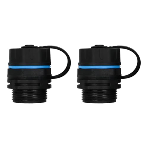 Hsthe SeaIP68 Wasserdichter Panel Montage RJ45 Stecker CAT5 / 6 Geschirmte Ethernet RJ45-Buchse LAN Kabelkoppler Netzwerkkabelstecker 2 STÜCKE von Hsthe Sea