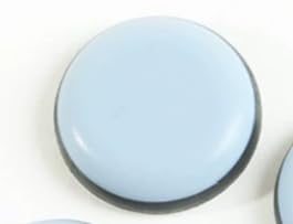 Hsyadazi 20 Stück Teflon-Möbelgleiter (20mm) - Selbstklebende Gleitpads für alle Böden & Teppiche - Schwerlastfähig bis 50kg pro Pad - Runde Gleiter für Stühle, Schränke & Möbel von Hsyadazi