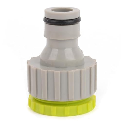 Hsyadazi 4 Stück Gardena Hahnverbinder (1/2" & 3/4") - 2-in-1 Garten-Hahnverbinder aus Kunststoff - Kompatibel mit Standard-Schläuchen - Für Wasserhahn & Gartenschlauch von Hsyadazi