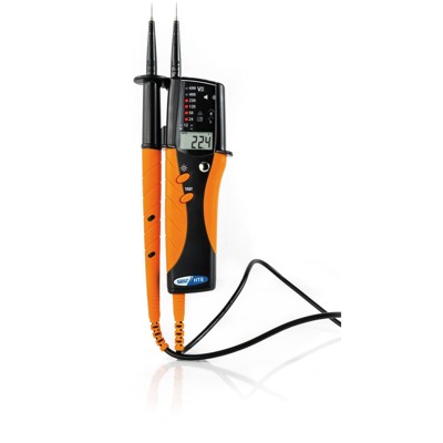 Spannungsprüfer 2p CAT.IV 6-690V LCD Drehfeldrichtungsanzeige Batt opt/akust Spannungsprüfer 2p CAT.IV 6-690V LCD Drehfeldrichtungsanzeige Batt opt/akust von Ht Instruments