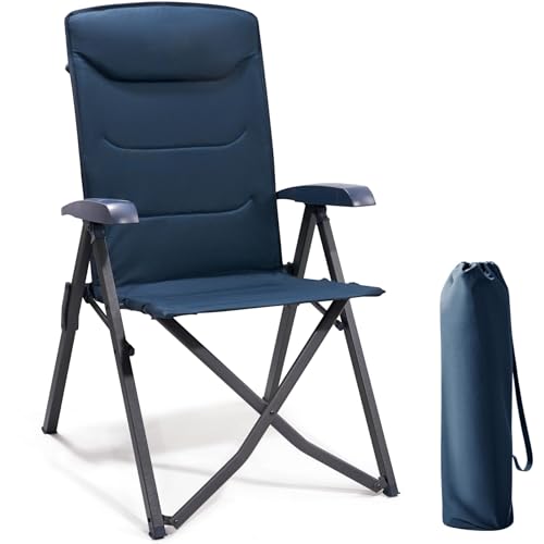 Httxyp Campingstuhl Faltbar Hohe Lehne Kleines Packmaß Klappstuhl Camping 150kg mit 4 Positionen verstellbar mit Tasche Liegestuhl Alu für Garten Balkon Wohnmobil Httxyp Campingstuhl Faltbar Hohe Lehne Kleines Packmaß Klappstuhl Camping 150kg mit 4 Positionen verstellbar mit Tasche Liegestuhl Alu für Garten Balkon Wohnmobil von Httxyp