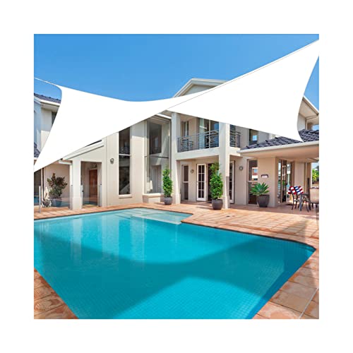 Garden Sail Garden Sun Shade Sail Rectangle Awnings Canopy Waterproof 95% UV Block Shade Sail Sunshade Cloth with Free Rope for Outdoor Patio Summer Yard, White 2m 3m 4m 5m HuAnGaF von HuAnGaF
