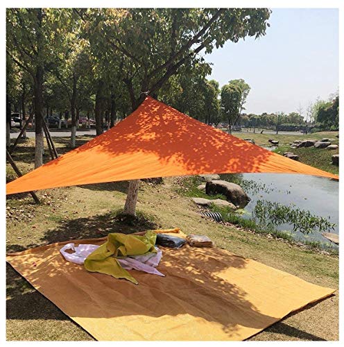 Sun Shade Sail Canopy Thick Polyester Canvas Garden, Terrace, Swimming Pool Sun Shadow Canvas, carport Shade Sails, Triangles HuAnGaF von HuAnGaF