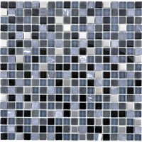 HuH Mosaik Mosaikfliese »Dream«, BxL: 30 x 30 cm, Wandbelag - schwarz von HuH Mosaik