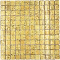 HuH Mosaik Mosaikfliese »Foil«, BxL: 30 x 30 cm, Wandbelag/Bodenbelag - goldfarben HuH Mosaik Mosaikfliese »Foil«, BxL: 30 x 30 cm, Wandbelag/Bodenbelag - goldfarben von HuH Mosaik